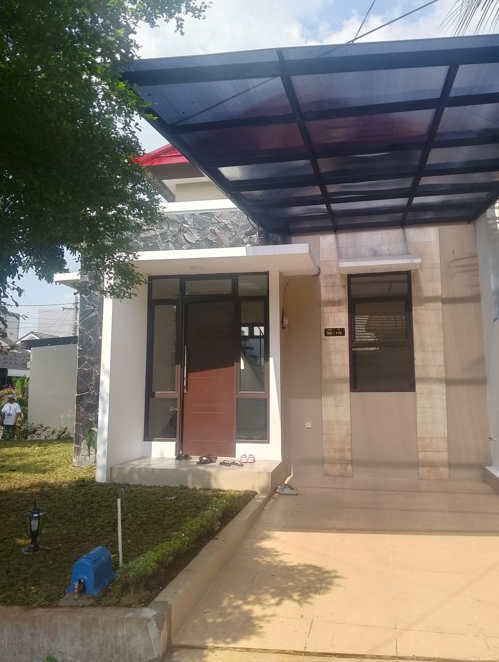 foto tampak rumah tipe 42/150 perumahan SERPONG SURADITA RESIDENCE (TAHAP 2)