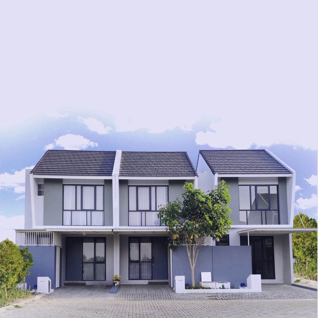 foto tampak rumah tipe Serenade 3BR perumahan ROYAL RESIDENCE