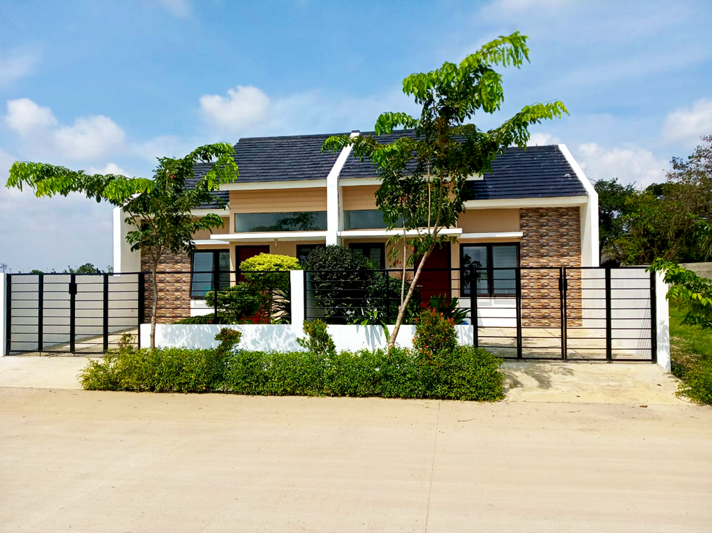 foto tampak rumah tipe Safir perumahan Pondok Permata Tahap 4