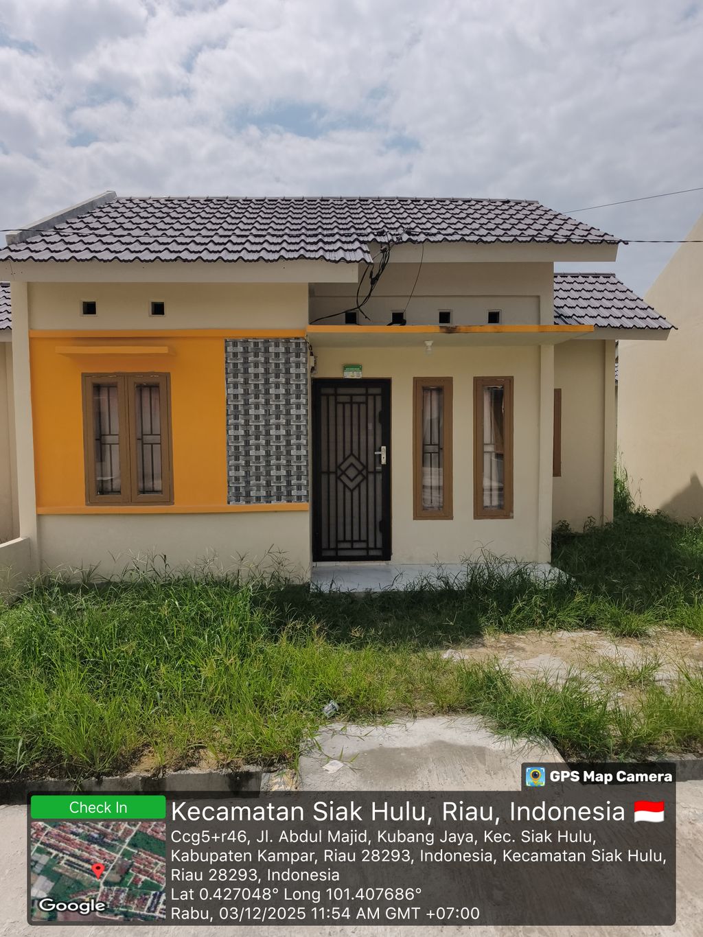 foto contoh rumah perumahan BERKAH FAMILY RESIDENCE 7 TAHAP II