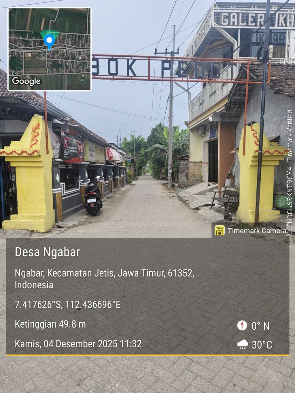 foto gerbang perumahan MILITER REGENCY TAHAP 2