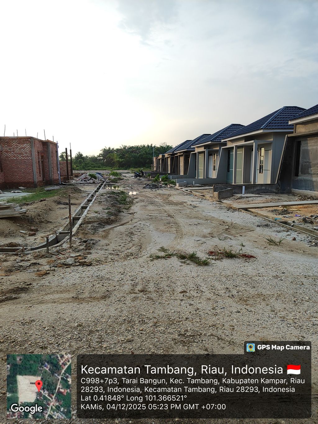 foto posisi tengah perumahan ALAM INDAH SUKARAMAI