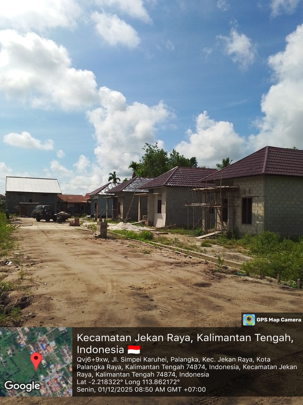 foto posisi tengah perumahan RAFISHA RESIDENCE BANAMA TINGANG