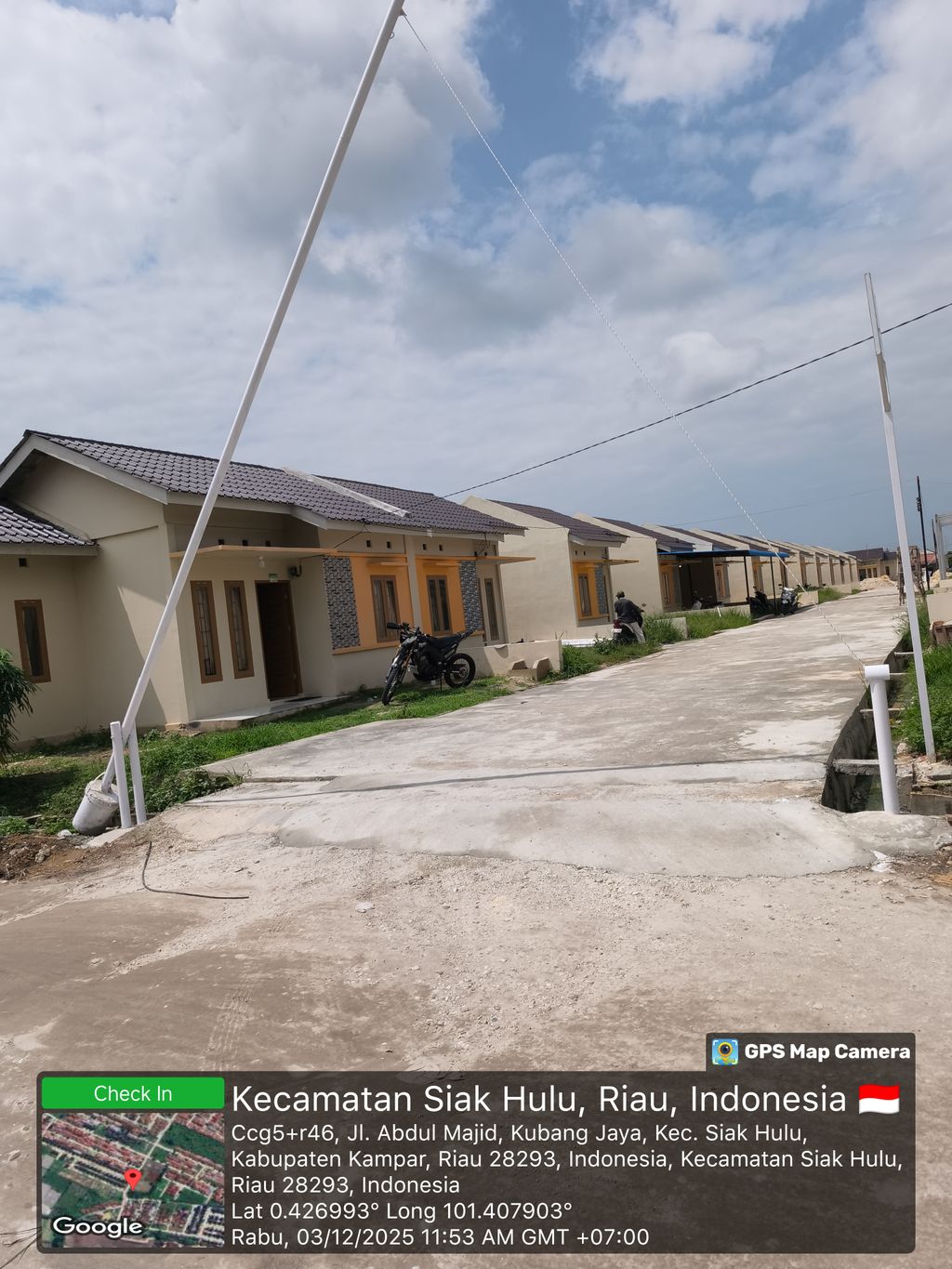 foto gerbang perumahan BERKAH FAMILY RESIDENCE 7 TAHAP II