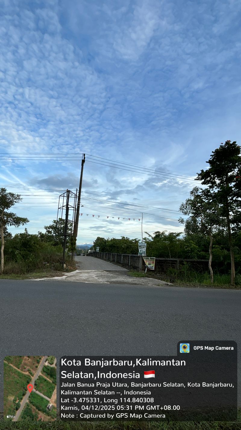 foto gerbang perumahan Green Samika Hills