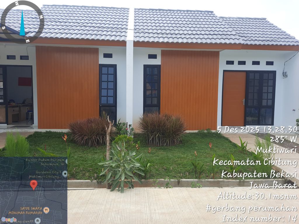 foto contoh rumah perumahan Mutiara Muktiwari Residence