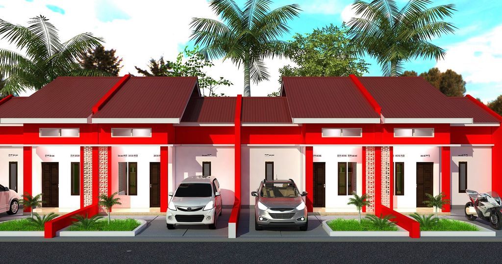 foto tampak rumah tipe 36 perumahan Perumahan Gazimara