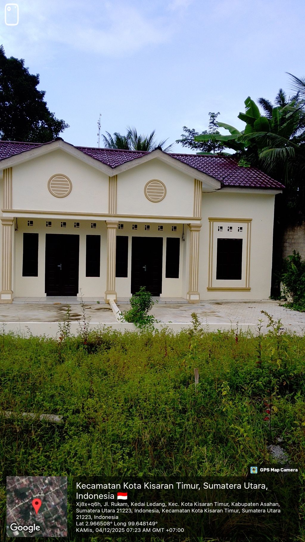 foto tampak rumah tipe 36 perumahan PERUMAHAN INDAH PERMAI KEDAI LEDANG