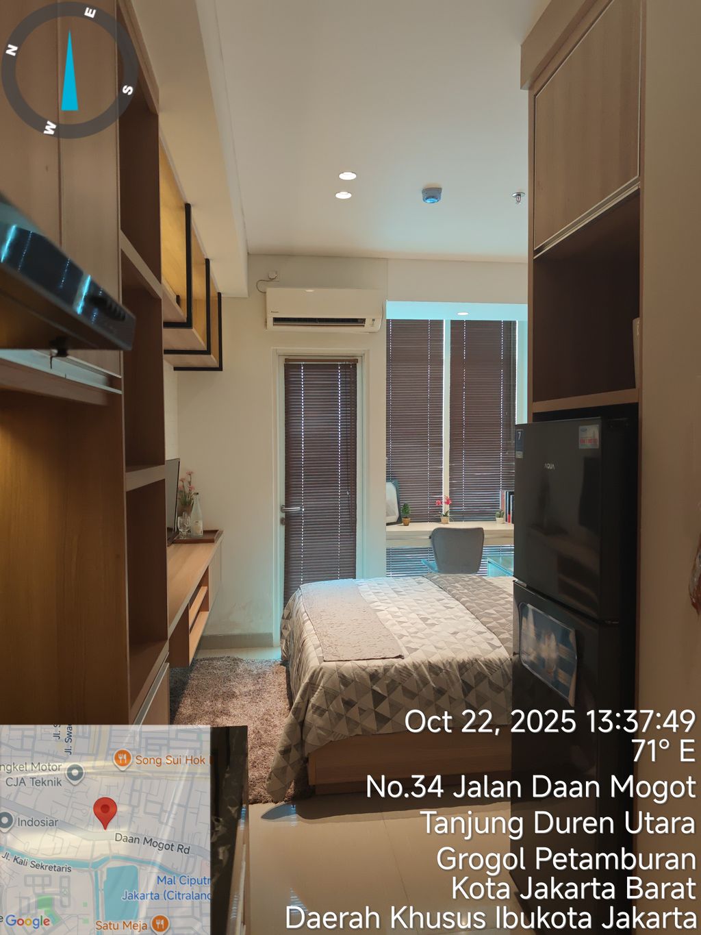 foto denah rumah tipe SC-B perumahan APARTEMEN B RESIDENCE GROGOL