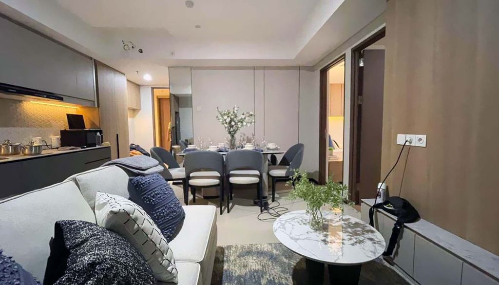 foto tampak rumah tipe 2 BR PRIME perumahan Bintaro Plaza Residence Tower Breeze