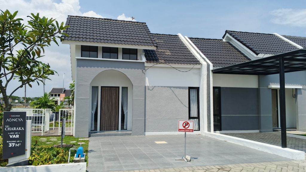 foto contoh rumah perumahan Vazza Home