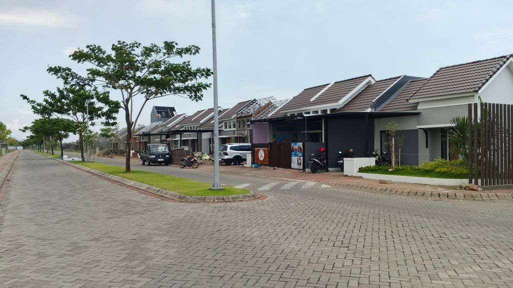 foto posisi tengah perumahan Grand Alexandria Tahap 3