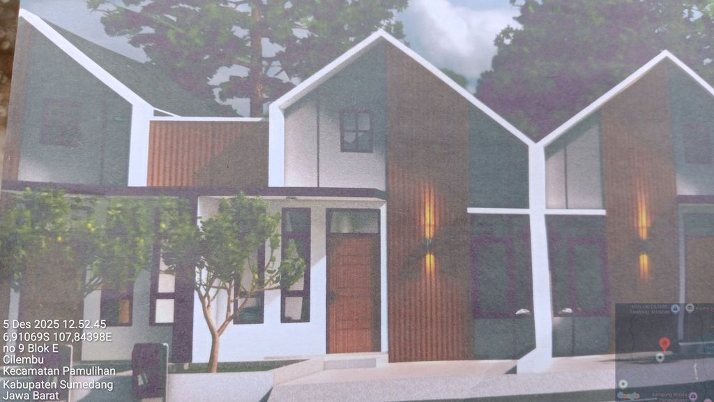 foto contoh rumah perumahan GRAND VILLAGE CILEMBU