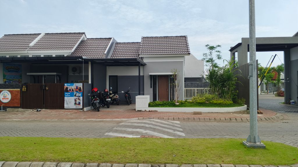 foto contoh rumah perumahan Grand Alexandria Tahap 3