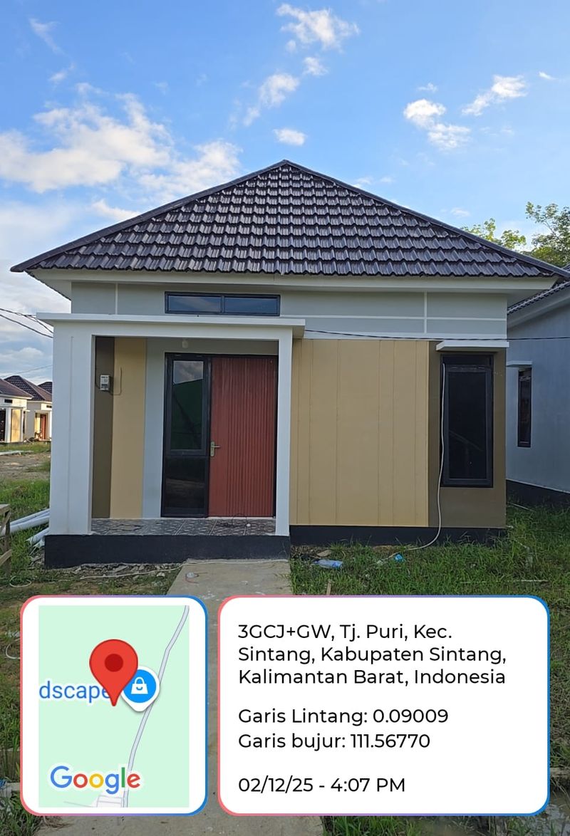 foto contoh rumah perumahan HARMONI VILLAGE