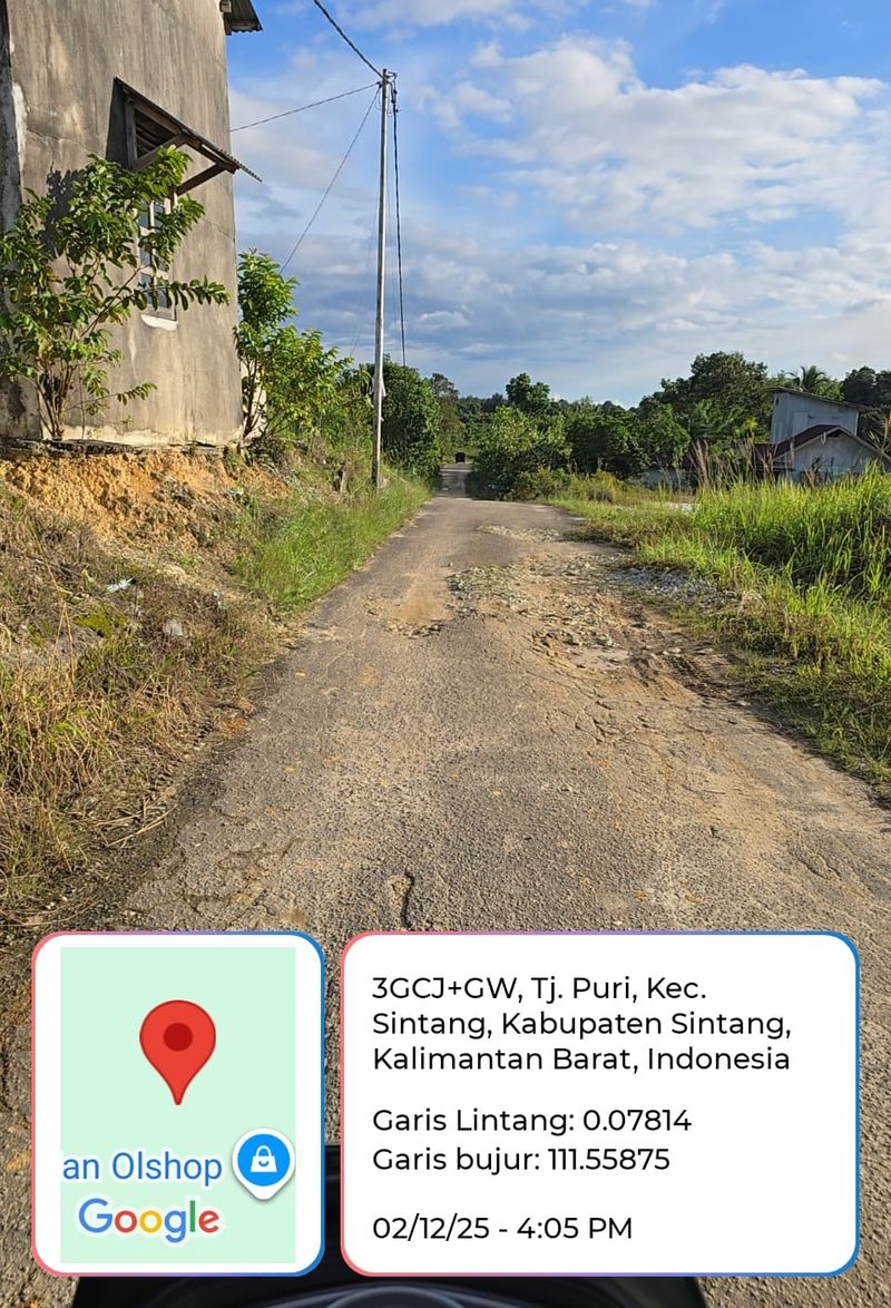 foto gerbang perumahan HARMONI VILLAGE