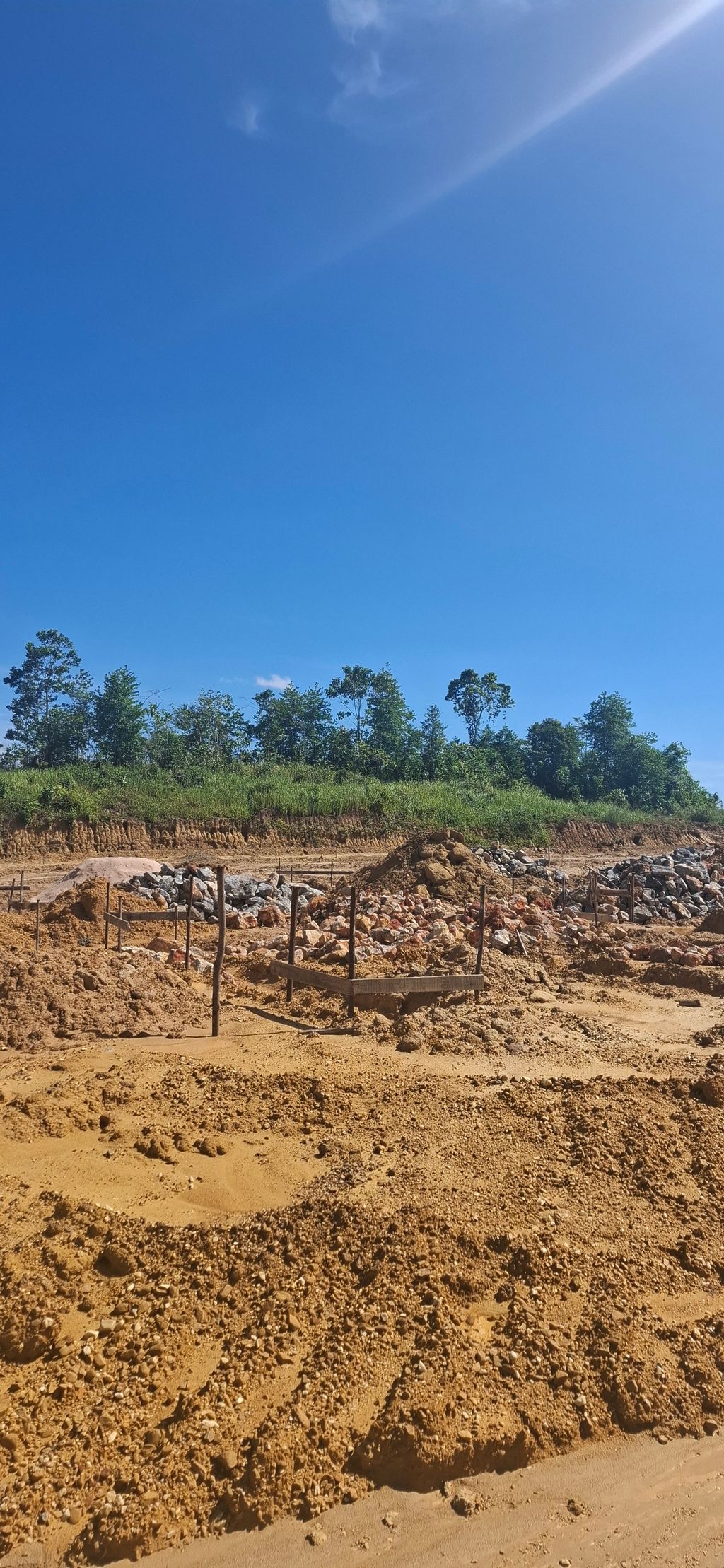 foto posisi tengah perumahan KABA RESIDENCE TAHAP 9
