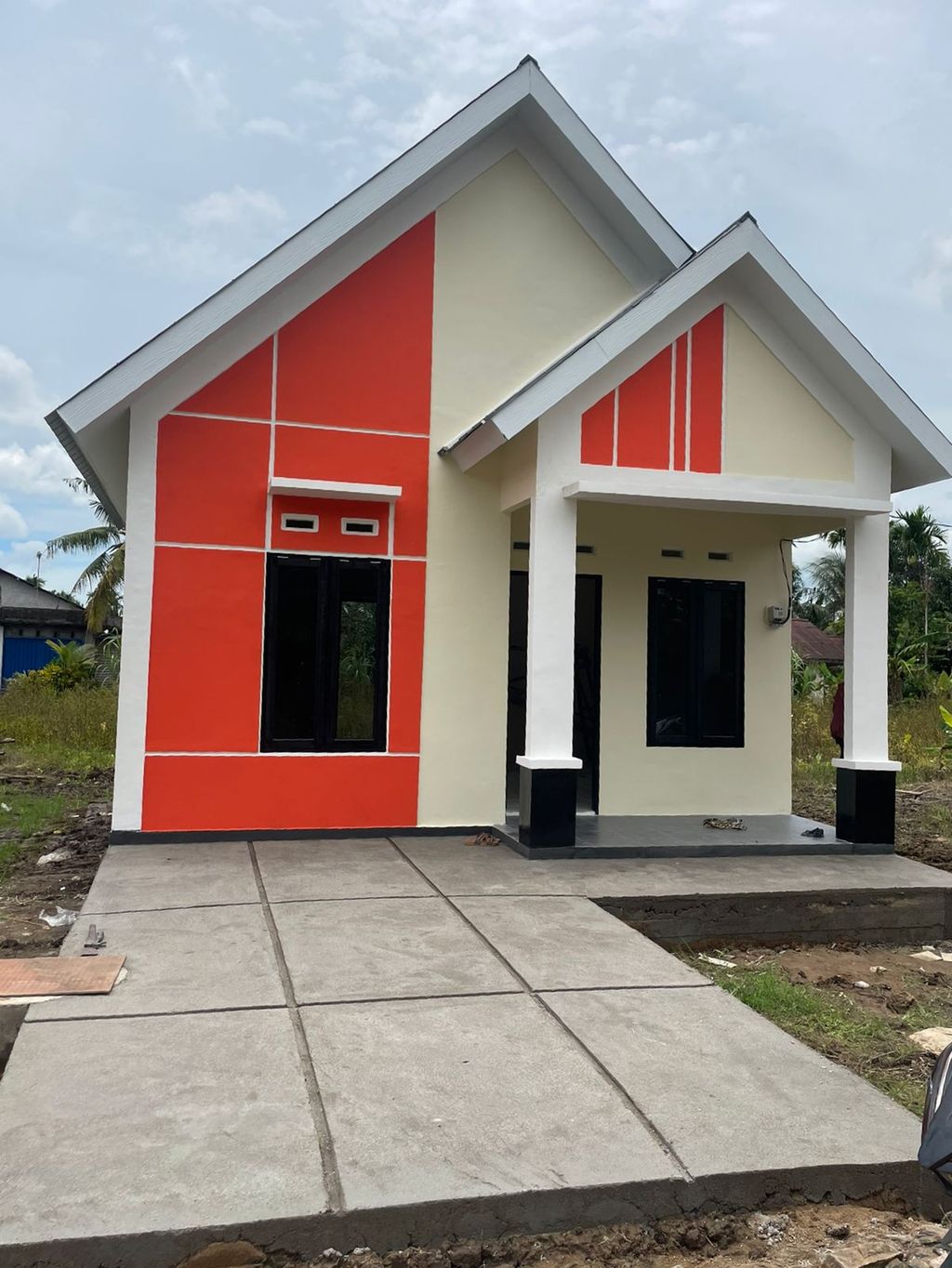 foto denah rumah tipe 36 perumahan BORNEO LIVING ESTATE