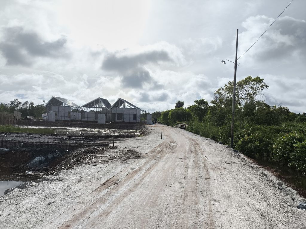foto posisi tengah perumahan Villa Sakura Mahatama 2