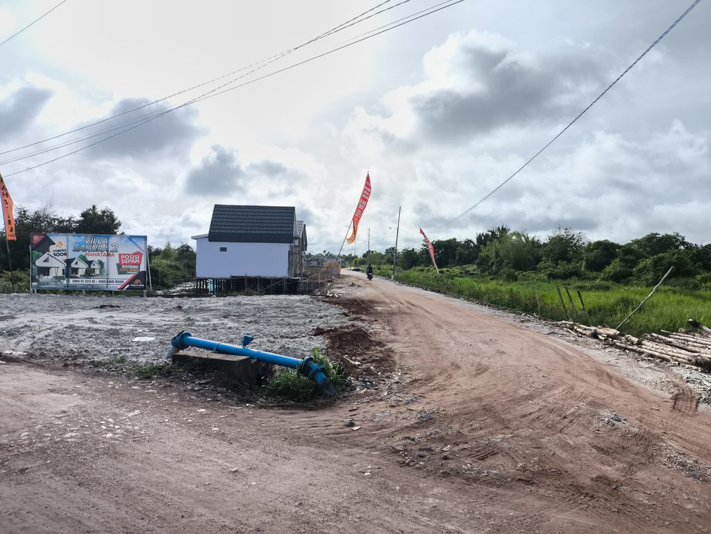 foto gerbang perumahan Villa Sakura Mahatama 2