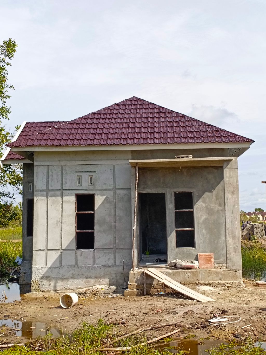 foto contoh rumah perumahan Griya Amanah Tampung Penyang th 1
