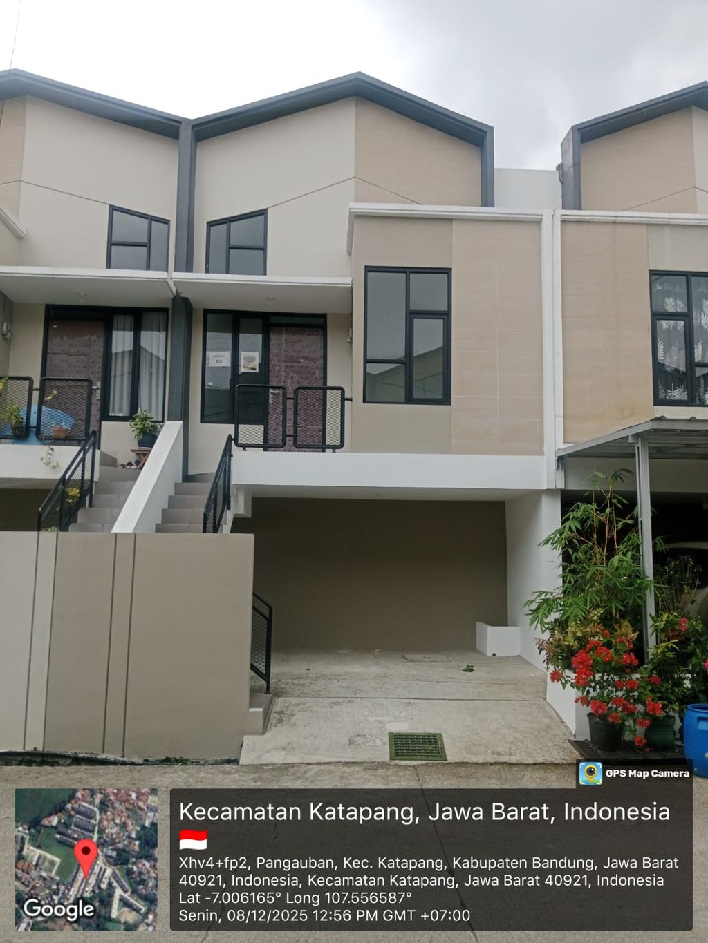 foto tampak rumah tipe 39 High Ceiling (357) perumahan G-Land Katapang Residence 1