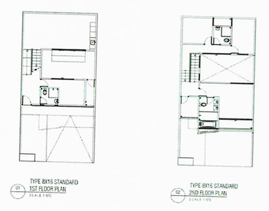 foto denah rumah tipe Pavilion / Standard - E-018 perumahan Shila At Sawangan