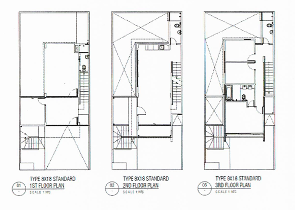foto denah rumah tipe Tudor / Standard - Lake Vista G-005 perumahan Shila At Sawangan