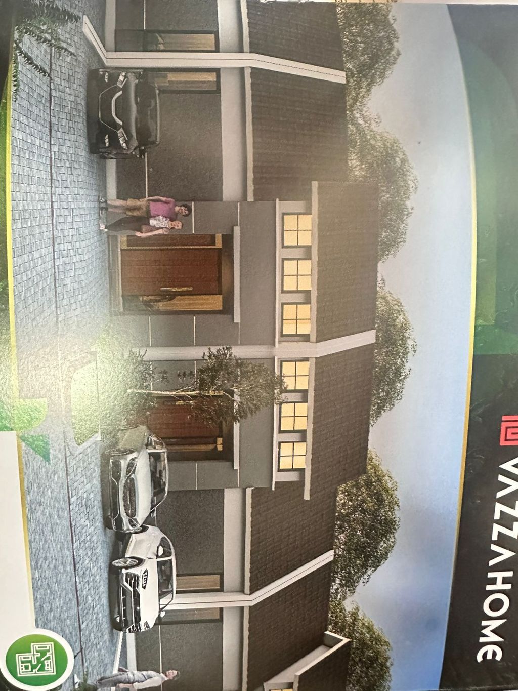 foto tampak rumah tipe BHUMI HIJAU perumahan Vazza Home