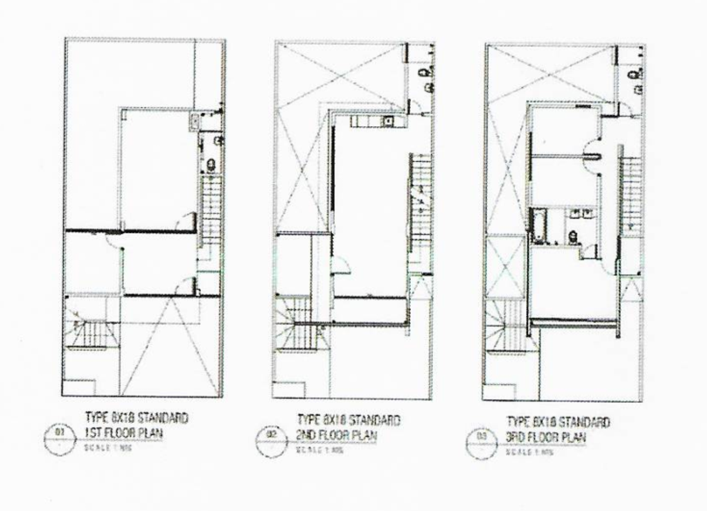 foto denah rumah tipe Tudor / Standard - Lake Vista H-008 perumahan Shila At Sawangan