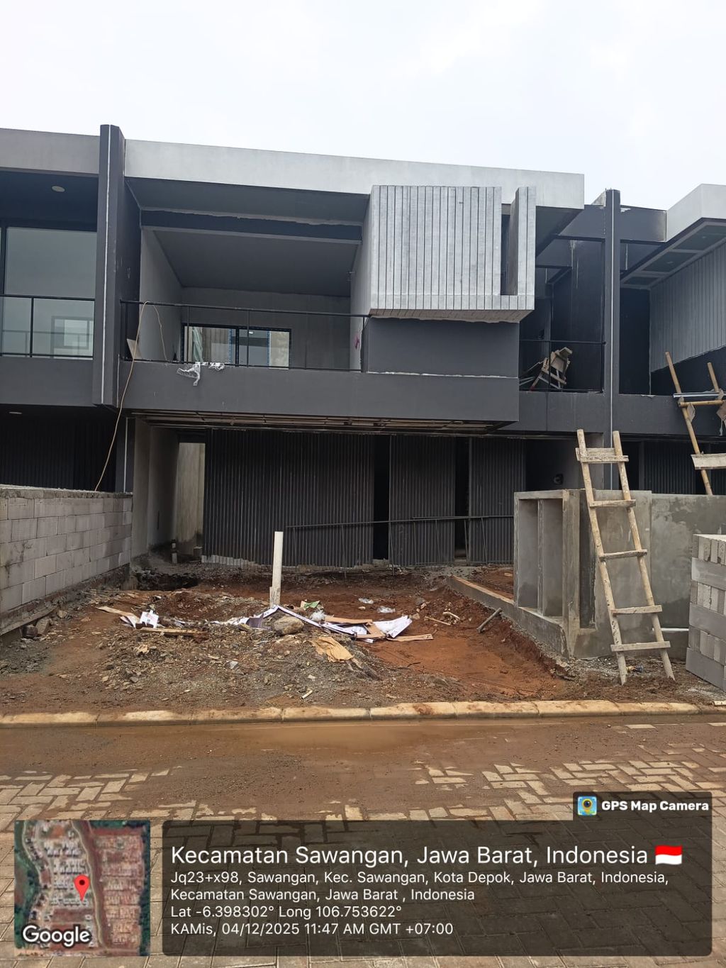 foto tampak rumah tipe Pavilion / Standard - Lake Vista F-017 perumahan Shila At Sawangan