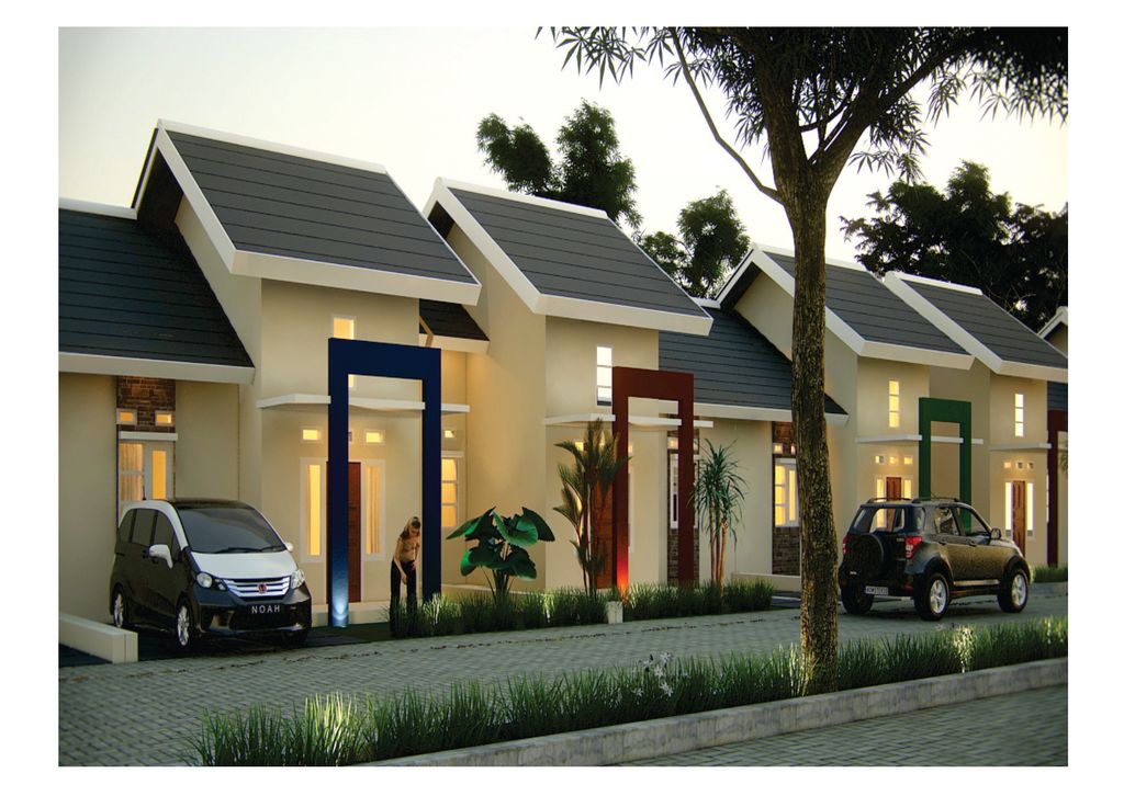 foto tampak rumah tipe 54 perumahan GRIYA MULYA ASRI 05