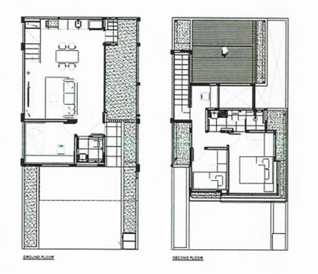 foto denah rumah tipe Verdant Lite / Standard / A - Laguna G-005 perumahan Shila At Sawangan