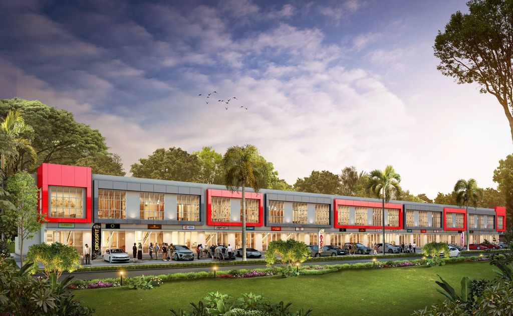 foto tampak rumah tipe 60 perumahan RUKO BUKIT KENCANA BLOK AN