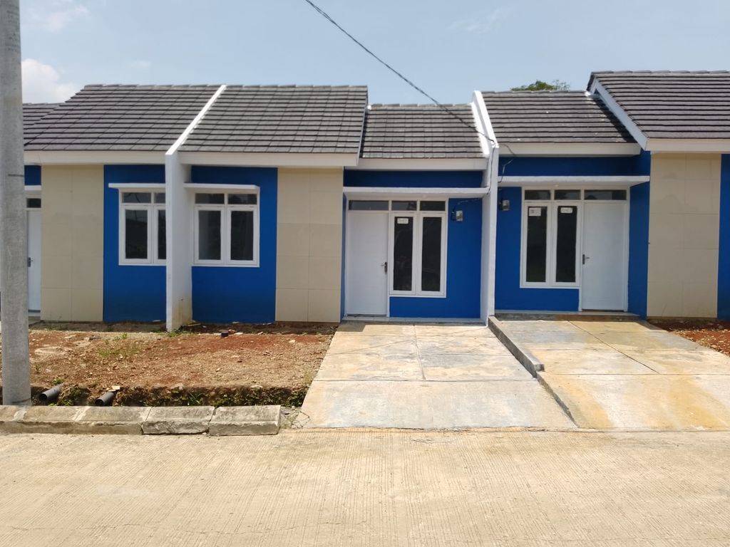 foto tampak rumah tipe 22/61 perumahan RASAMALA RESIDENCE