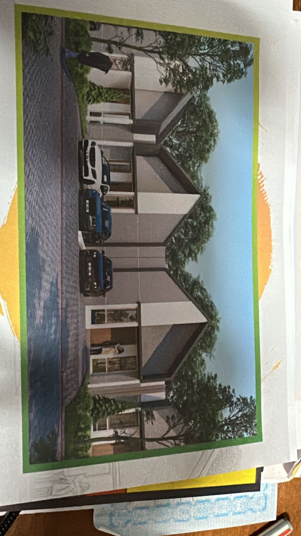 foto tampak rumah tipe VINCA perumahan BREEZE VIEW & BREEZE TERRACE