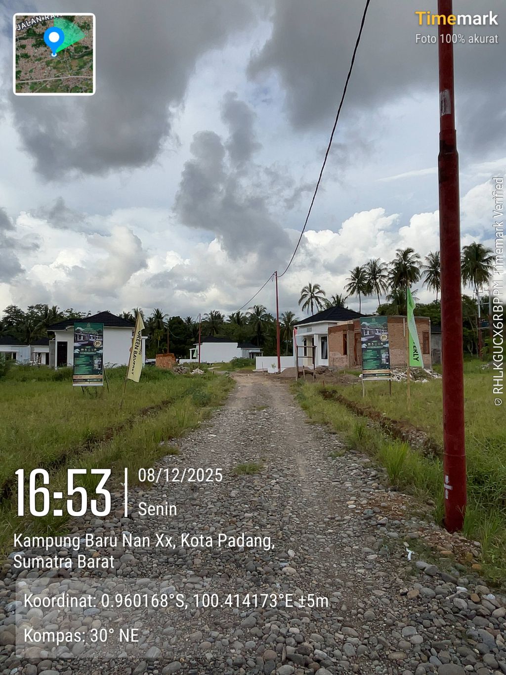 foto gerbang perumahan Perumahan Green Baverly