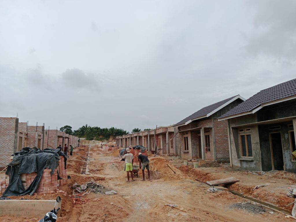 foto posisi tengah perumahan TERUSAN BARU RESIDENCE TAHAP 3