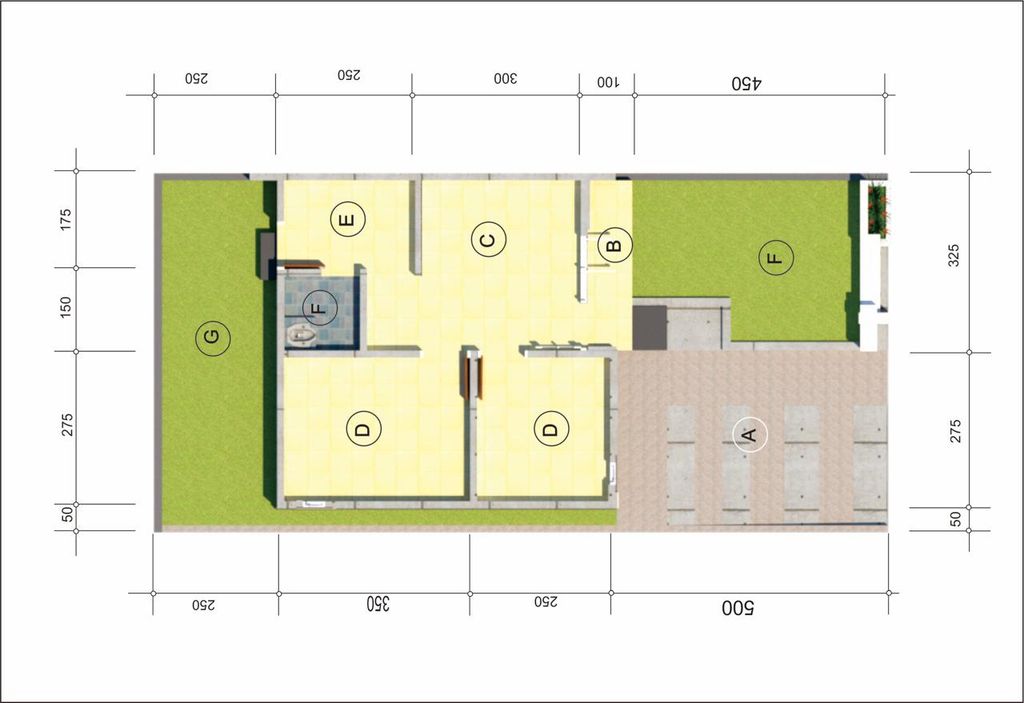 foto denah rumah tipe TAPAK perumahan GRIYA ELEGAN MANGOLO 2