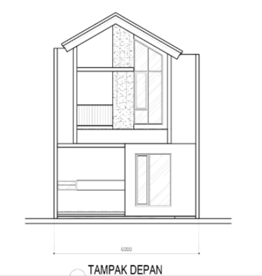 foto tampak rumah tipe BLOSSOM NEW DELUXE STANDART perumahan ROYAL BLOSSOM