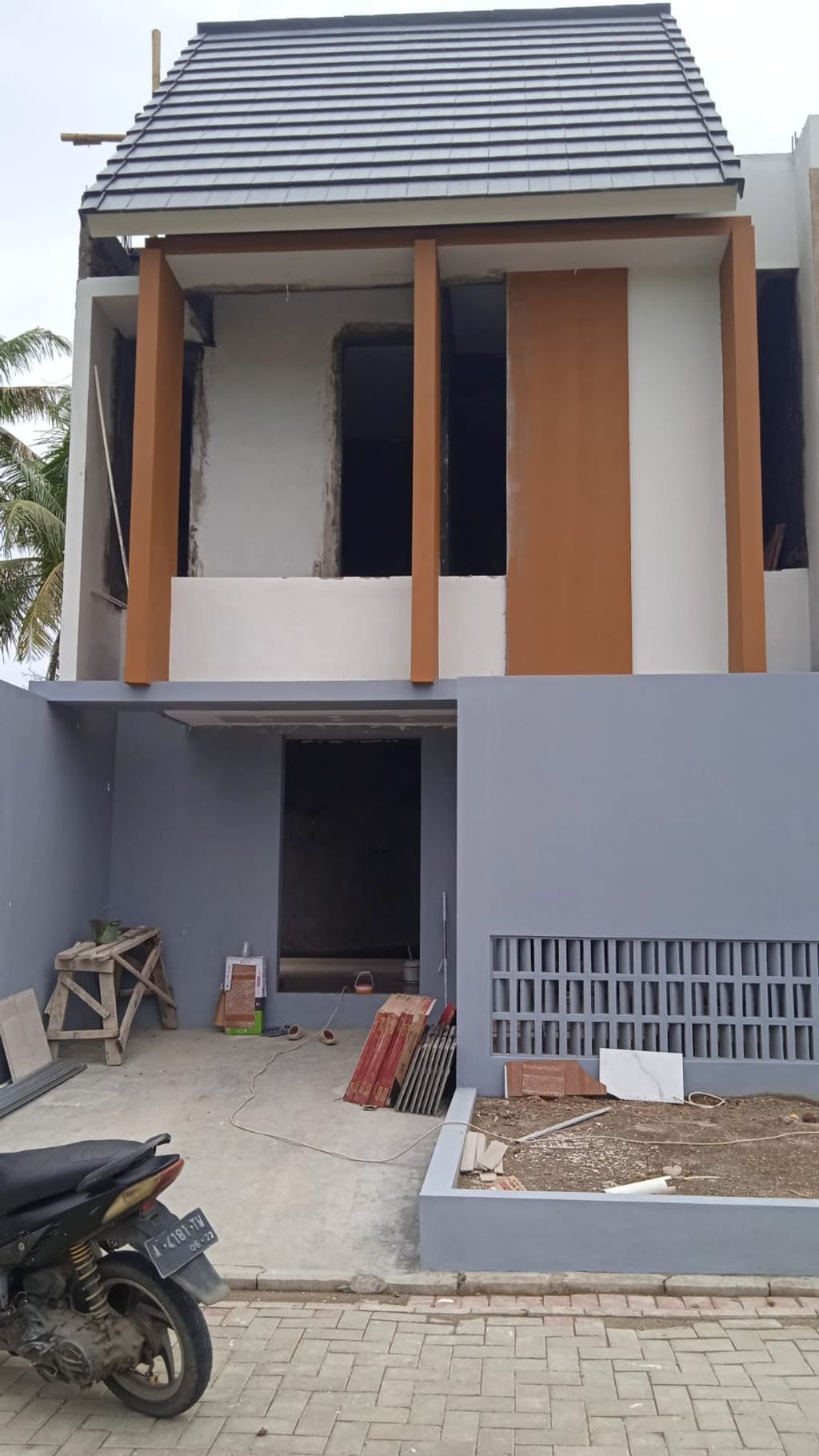 foto tampak rumah tipe classic perumahan HUMA RIVERSIDE