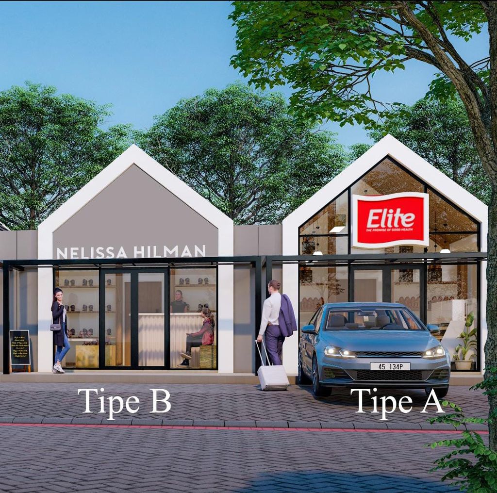 foto tampak rumah tipe RWU perumahan GRAND ALEXANDRIA 2