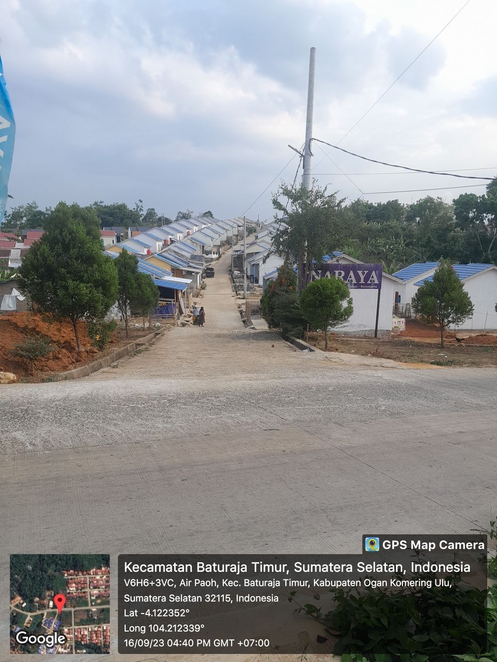 foto gerbang perumahan PERUMAHAN NARAYA RESIDENCE