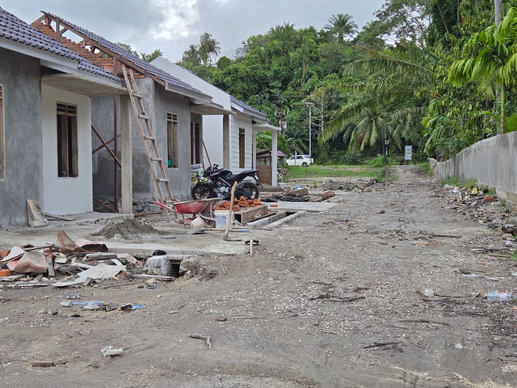 foto posisi tengah perumahan Cempaka Wijaya Resort