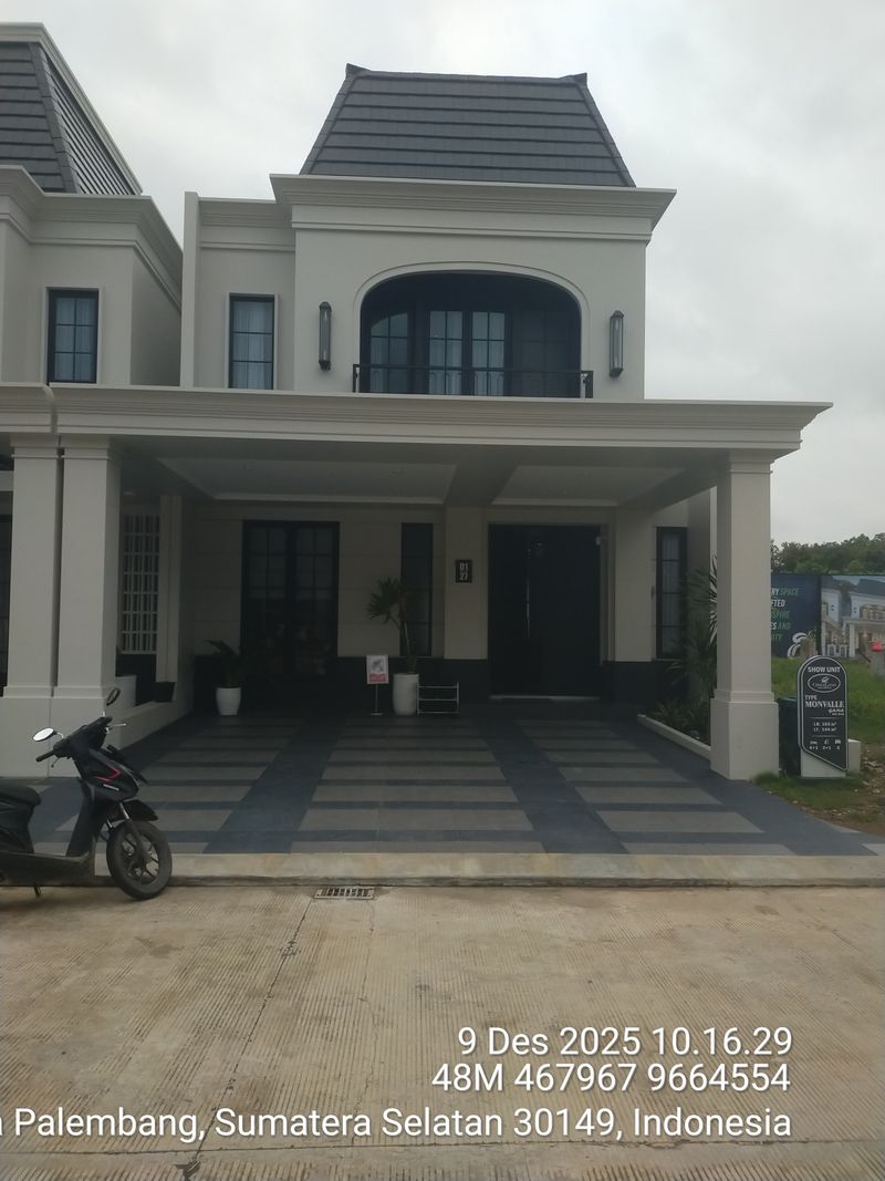 foto contoh rumah perumahan CITRALAND PALEMBANG - CLUSTER LUGANO TAHAP 3