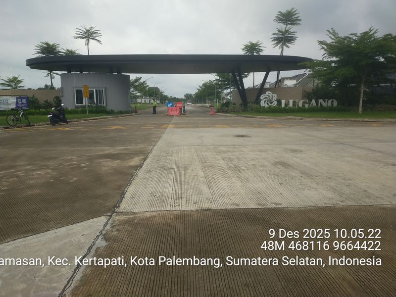 foto gerbang perumahan CITRALAND PALEMBANG - CLUSTER LUGANO TAHAP 3