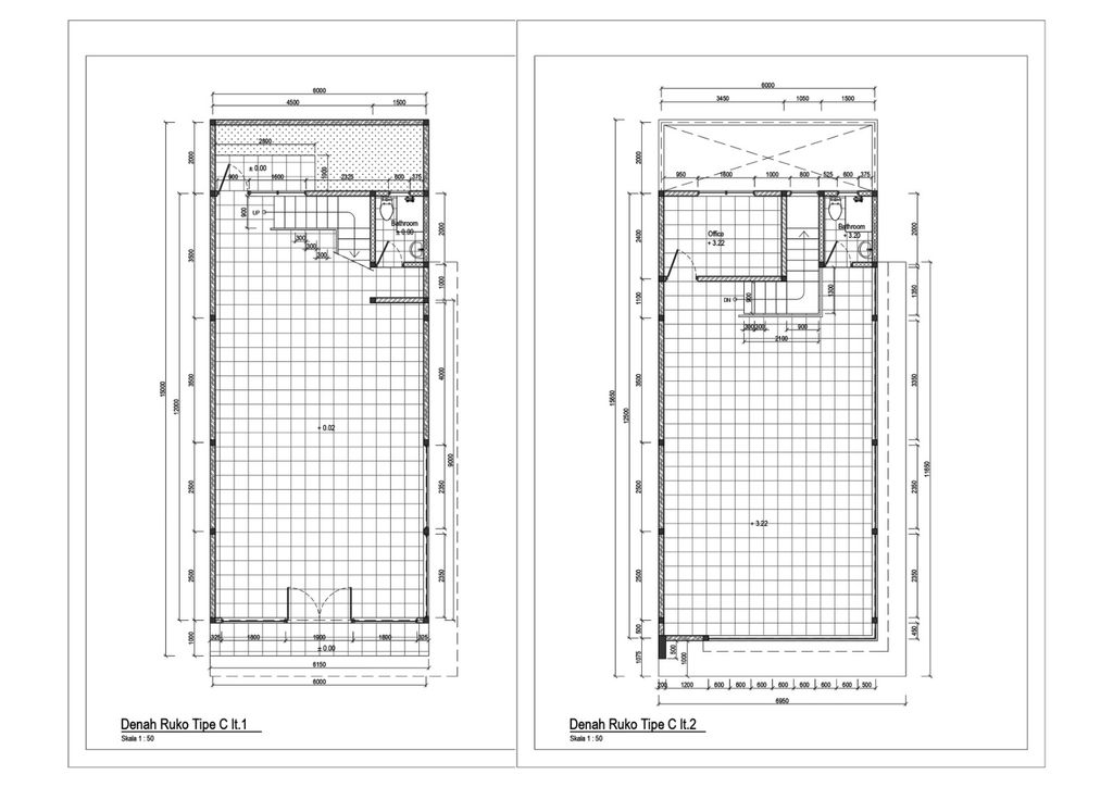 foto denah rumah tipe R1 (Hook) perumahan PRIME POINT