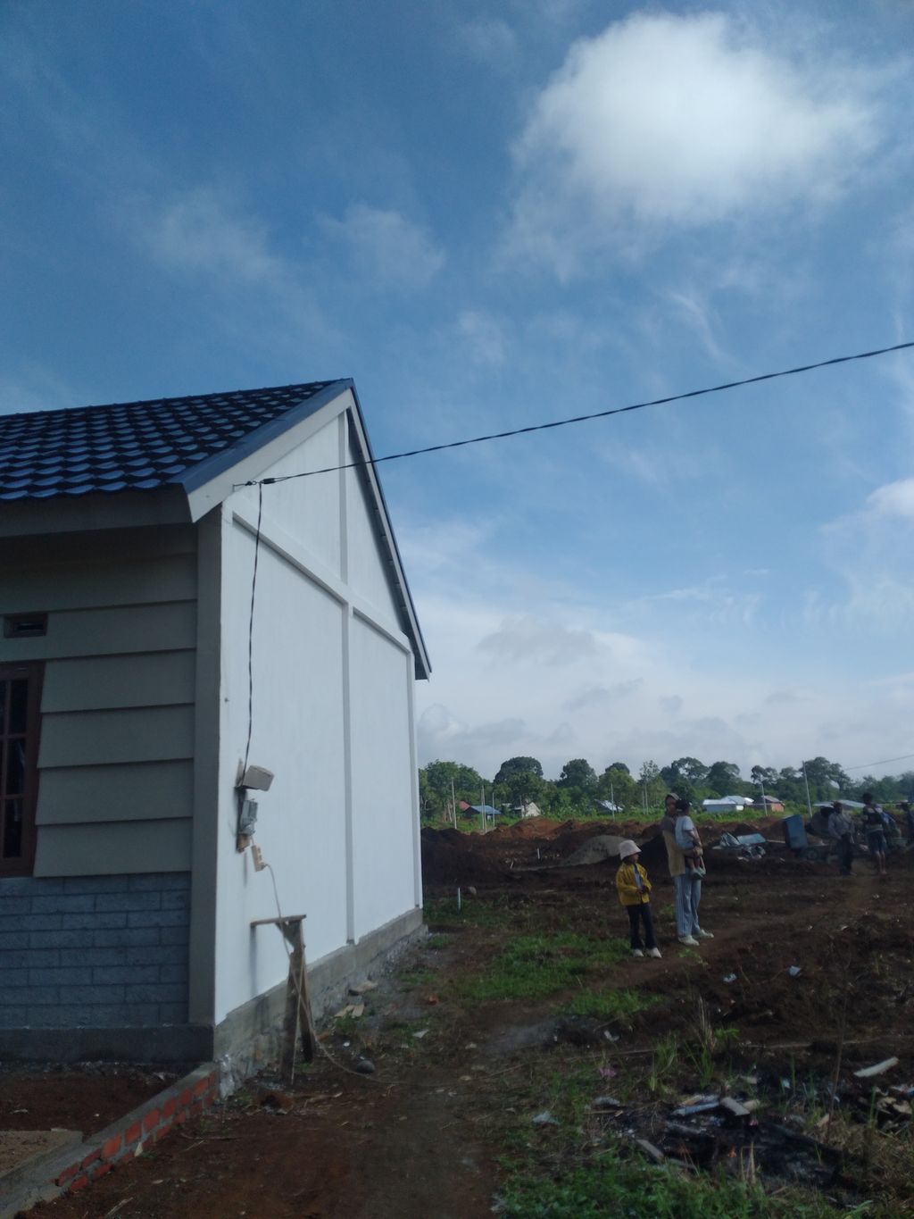 foto denah rumah tipe 36 perumahan Elmira Cluster Harapan Jaya