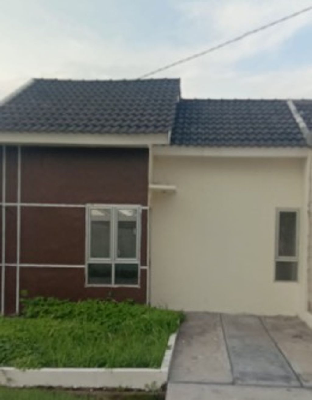 foto tampak rumah tipe 22/60 perumahan villa mutiara jaya 1