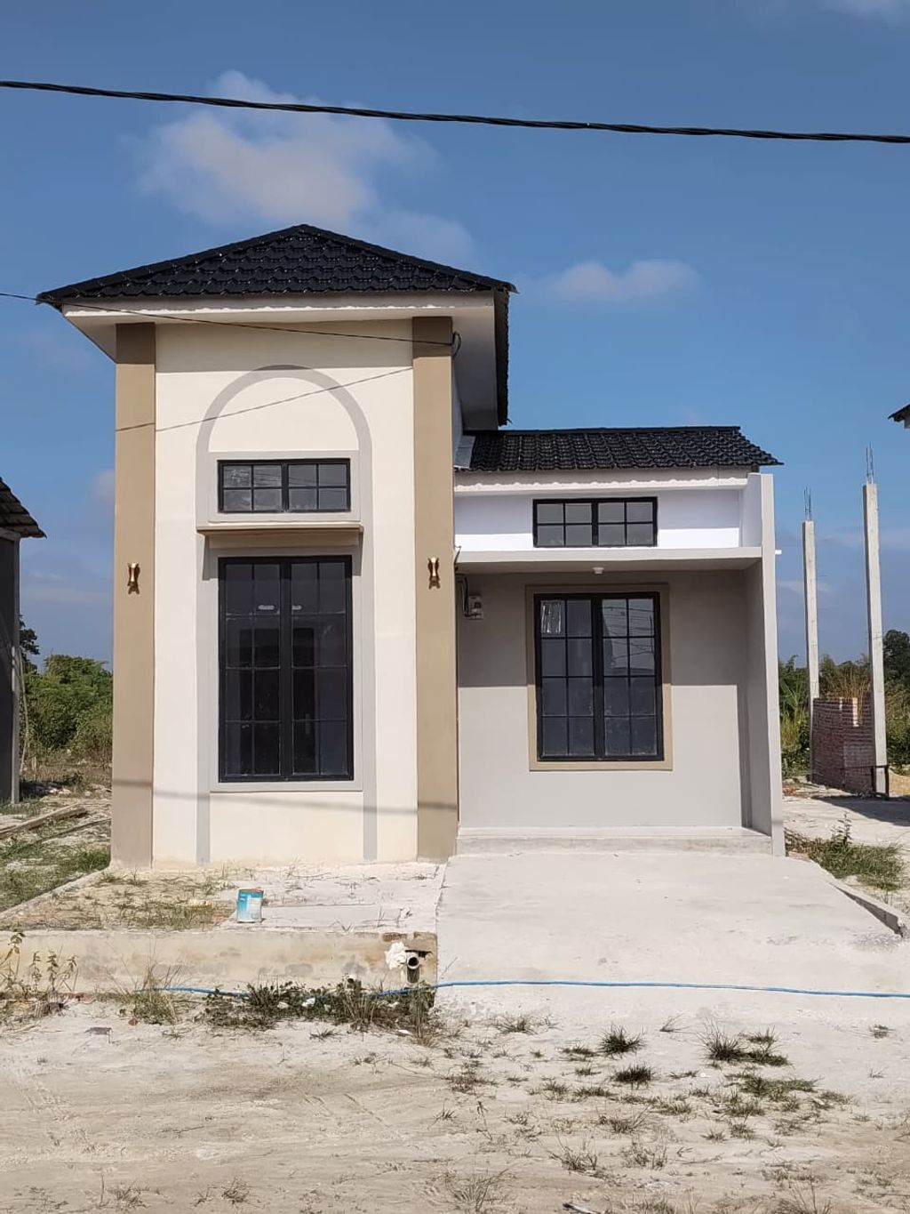 foto tampak rumah tipe RSH 36 Update perumahan GRIYA BUMI HIJAU